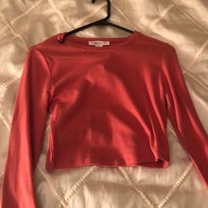 Forever 21 Long sleeve crop top